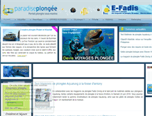 Tablet Screenshot of mail.paradise-plongee.com